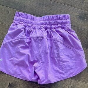 Purple Athletic Running Shorts